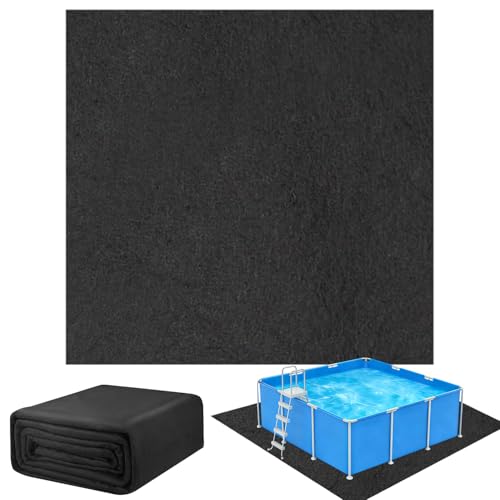 200*200CM Hot Tub Mat Pool Ground Pad Pool Liner Pad Floor on Pool Mat Swimming Pool Mat Floor Protector Pool Mats Protective Floor Swimming Pool Inflatable Hot Tubs Floor Pad Spa Pool Accessories