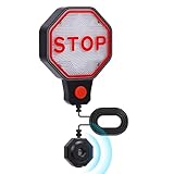 WODHMIEY Parkplatzsensor Ultraschall Parkhilfe Garage Einparkhilfe Präzise Abstandsmessung LED Warnsignal Akustische Anzeige Automatische Abstandseinstellung Wandmontage Auto Innenbereich (Schwarz)