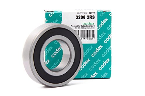 Rodamientos de bolas 62204 2RS de 20x47x18 mm con riguroso control de calidad ISO 2859
