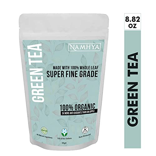Image of Namhya Whole Leaf Green Tea | Metabolism & Fat Burn Support