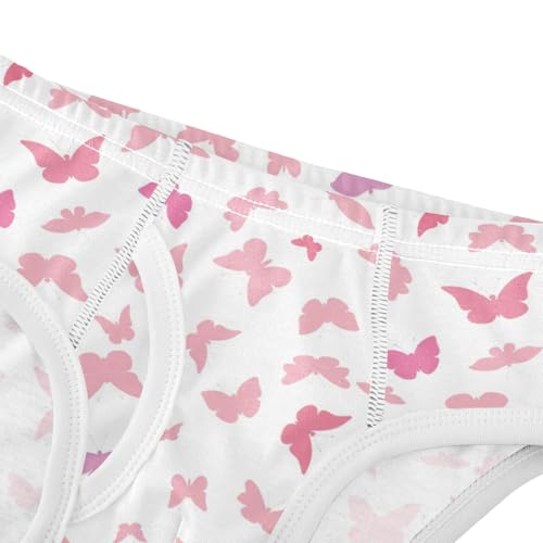 Boys' Exclusive Briefs Toddler Underwear 95% Combed Cotton Boxerbriefs 2T Butterfly Pattern 974