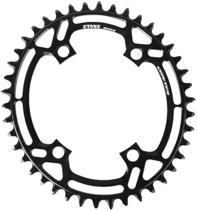 DJC Stone Oval Chainring 110BCD for Apex Sram 4 Bolts 36 38 42T 44 46T 48 50T 54 56 58T 60 Road Bike MTB 9 10 11 12s 12 Speed