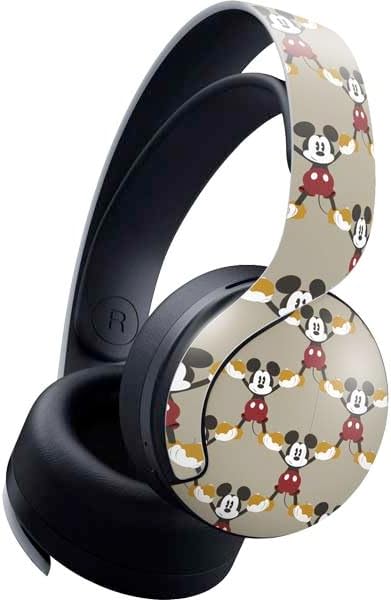 Skinit Decal Gaming Skin Compatible with Pulse 3D Wireless Headset for PS5 - Officially Licensed Disney Mickey Mouse Classic Design