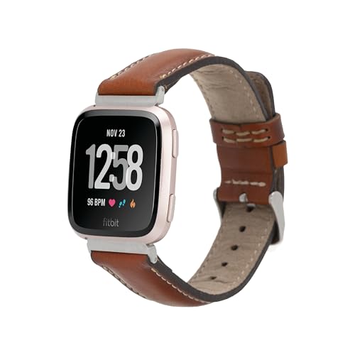 HARDISTON �X�}�[�g�E�H�b�`�o���h Fitbit Versa 1 Versa 2 Versa Lite �Ή� �n���h���C�h �{�v Fitbit Watch �o���h �����p���U�[�X�g���b�v �j�����p (M�T�C�Y ���Z�b�g)