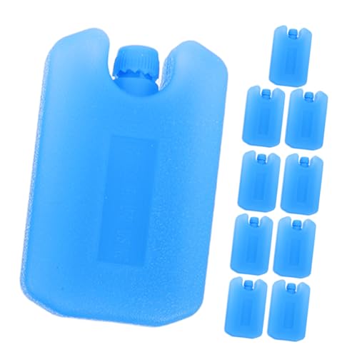 UPKOCH 10 Piezas Reutilizables Bolsas de Hielo para Neveras Bloques Congeladores para Picnic Almacenamiento de Alimentos y Exterior