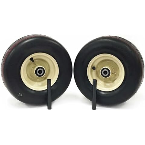 MowerPartsGroup (2) Pneumatic Tire Assemblies 13x6.50-6 Fits Grasshopper 600 700 900 483865 Cover