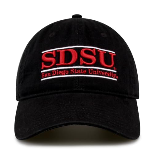 The Game Split Bar Design Trucker Mesh Hat, Black, Adjustable, San Diego State Aztecs