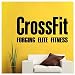 Autocollant Mural Crossfit Stickers Bodybuilding Fitness Center Sport Papier Peint Décor Gym Papier Peint Conception Fitness Motivation Stickers Muraux 58 * 114Cm