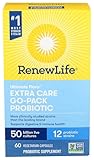 Renew Life Extra Care Ultimate Flora Probiotic 50 Billion Go Pack, 60 Ct