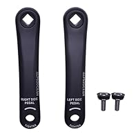 Fdit Manivelle De Pédalier à Trou De Diamant Alliage D'aluminium VTT