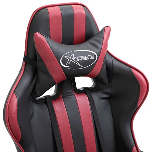 Chaise de jeu rouge bordeaux l'atout de votre espace streaming