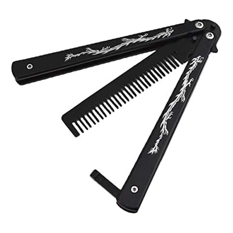 Funtuan Dragon Totem Stainless Steel Butterfly Knife Trainer Cover