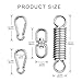 Versatiles Suspension Spring Torsions Suspen Hook Spring Hanging Chairs Spring for Rocking and Swing