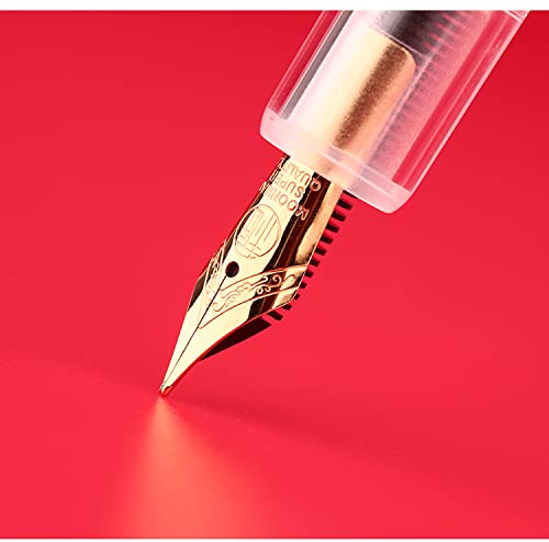 Majohn M2 Eye Dropper Fountain Pen, Large-Capacity Ink Storing, Fine Nib Writing Pen Set For Office/Business/Student/Signature #TOP3