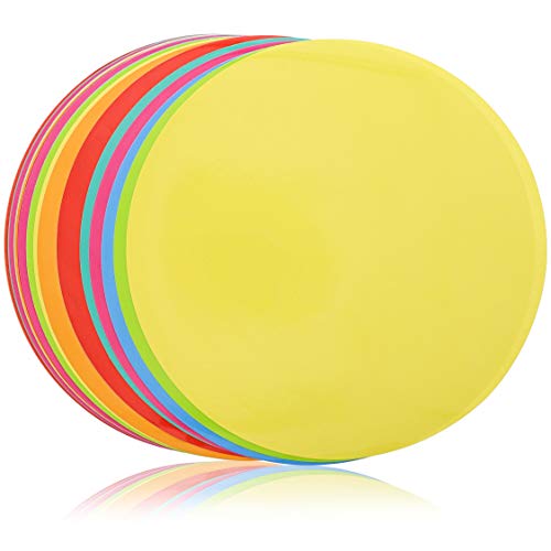 Juvale 24-Pack Dry Erase Dots Peel and Stick Spots for Classroom Tables, Walls