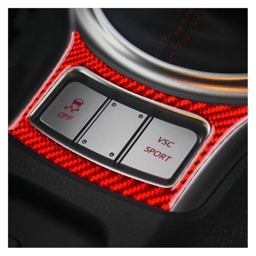 Acondicionamiento interior del automóvil: Marco de botón rojo para salpicadero 86 BRZ 3