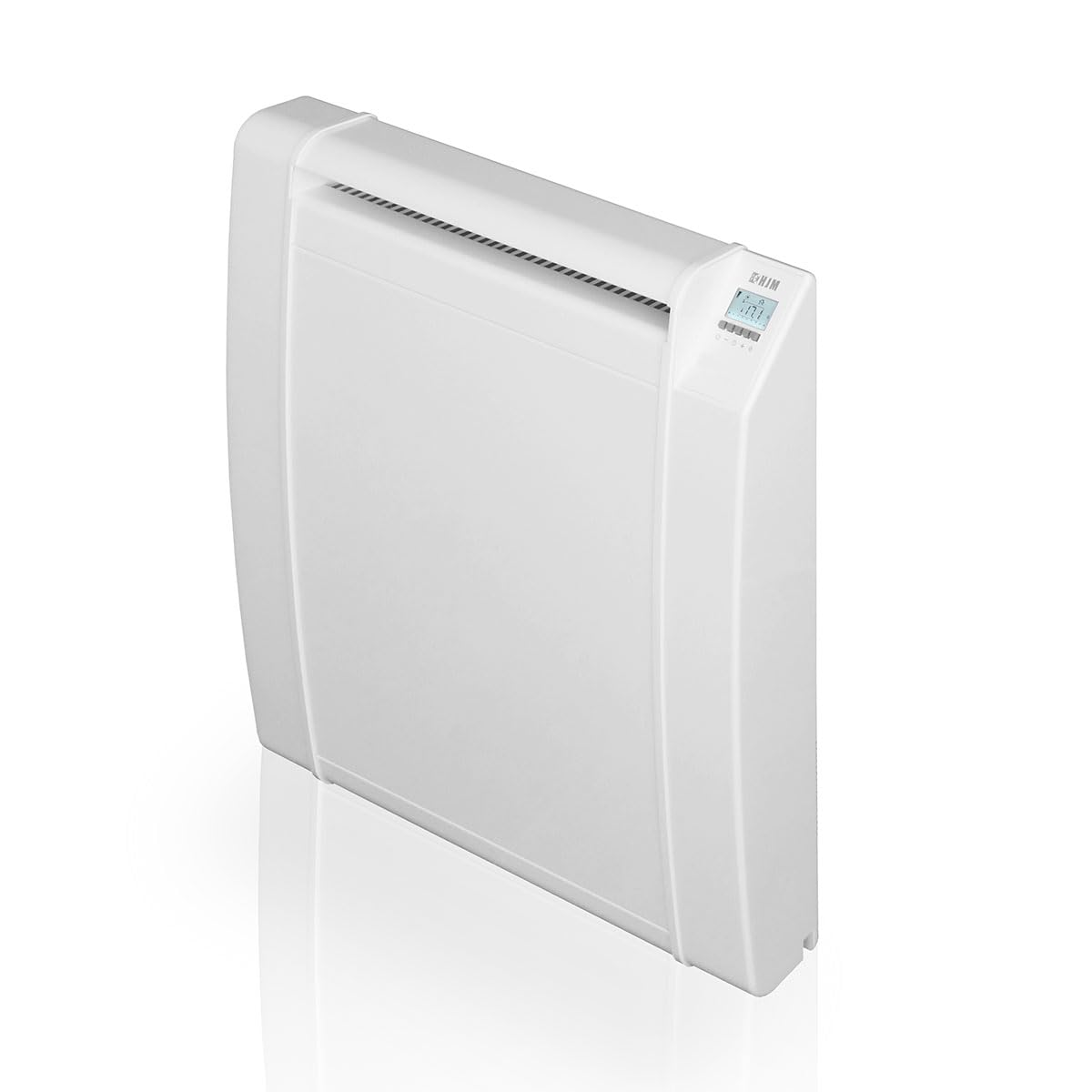 HJM AMC1500 Emisor térmico cerámico Bajo Consumo | Programable | Pantalla LCD | 1500 W | Blanco, 230 V