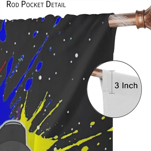 Rideaux manette de jeu thermiques contre reflets écran