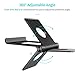 Cell Phone Stand, Foldable Phone Stand, Metal 360° Adjustable Desk Cell Phone Stand Holder Work for Tablet, iPad, Kindle, Phone X/8/8 Plus/7, Galaxy S9/S9 Plus/S8/S7 (Black), Divi