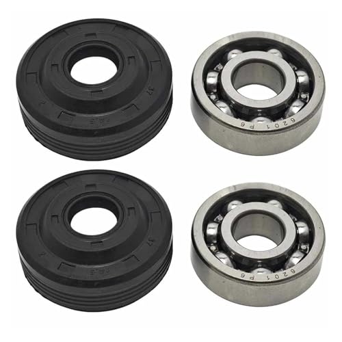 Kit de retén de aceite del cojinete del cigüeñal para motosierra 136 137 235 236 4PCS 2