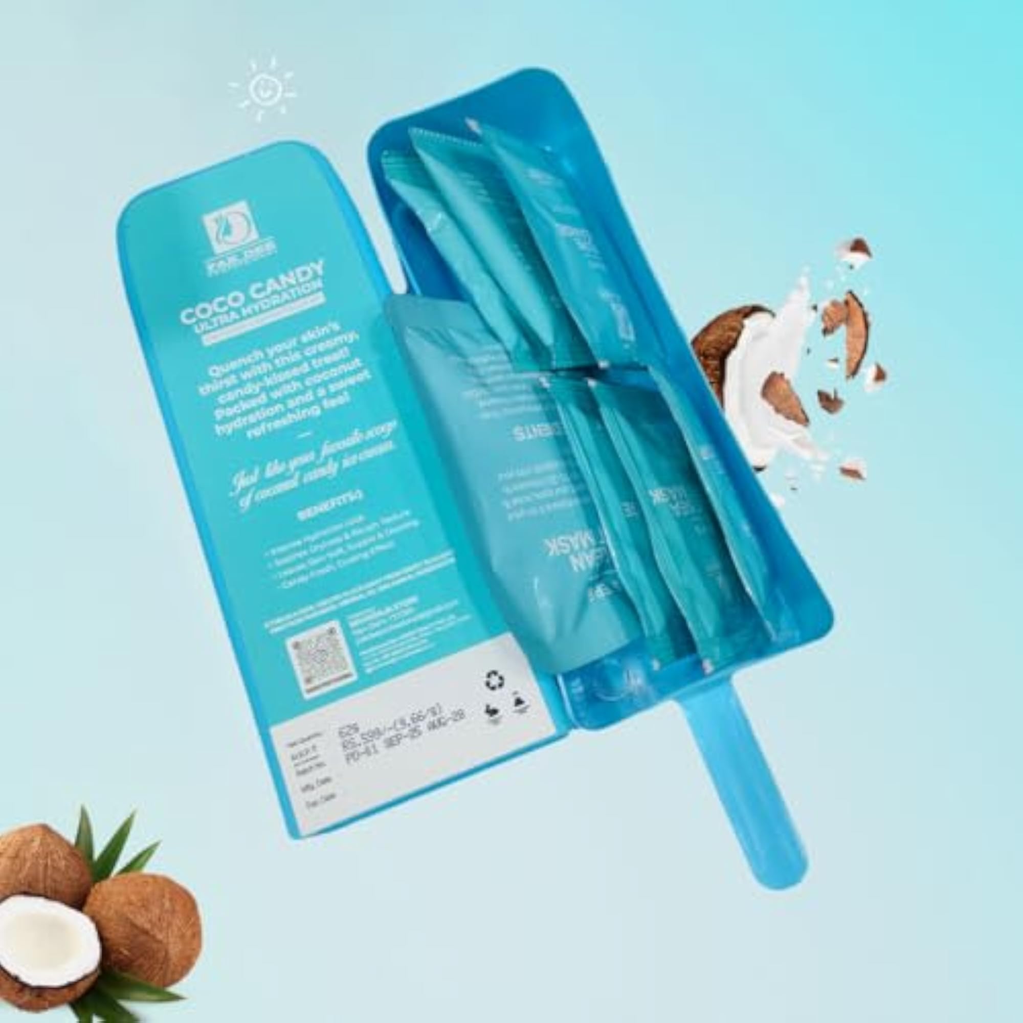 Pakdee Coco Candy Ultra Hydration Ice Cream Facial Kit