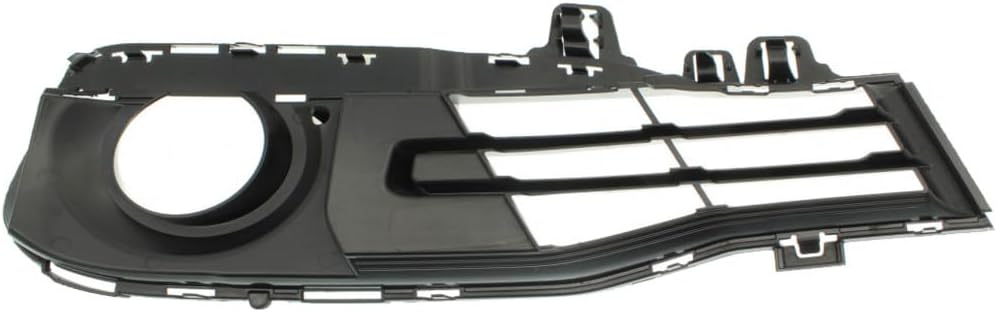 For BMW 320i/340i 2016 2017 2018 Fog Light Trim Driver and Passenger Side | Pair | Textured Black | w/Fog Light Type | Standard/Modem Line | Sedan/Hybrid/Wagon | BM1038180, BM1039180