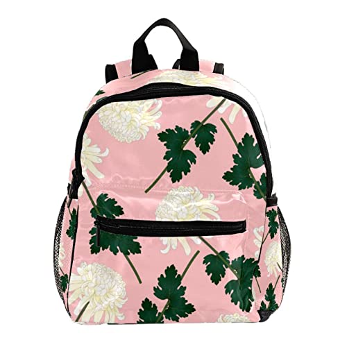 Sac à dos 30,5 cm multicolore avec motif floral rouge résistant