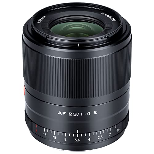 Viltrox 23Mm F1.4 F/1.4 Sony E-Mount Auto Focus Aps-C Prime Lens For Sony E-Mount Camera A6500 A6300 A6000 A7Rⅳ A7Rⅲ A7Ⅲ A7Rⅱ A7Ⅱ A7S A7R #TOP3