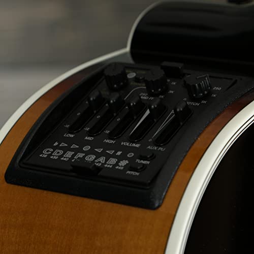 Takamine Pro Series 6 Nex Cutaway Acoustic-Electric Guitar Sunburst #TOP7