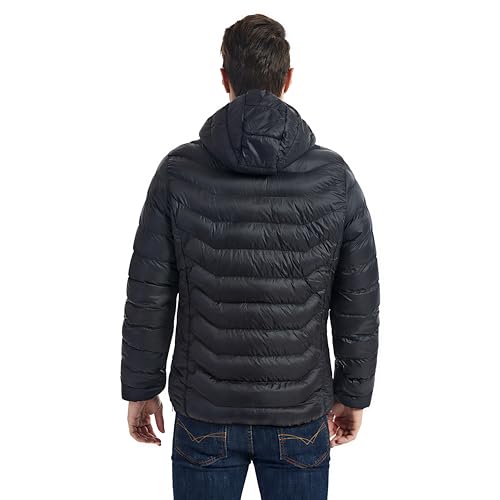 Image of Heated Down Jacket for Men and Women with Power Bank,16000mAh Battery 23 Graphene Heating Element