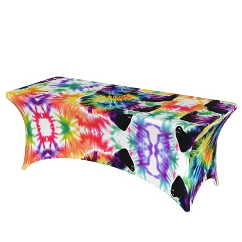 Nappe extensible pour tables rectangulaires de mariage et conférences - 2