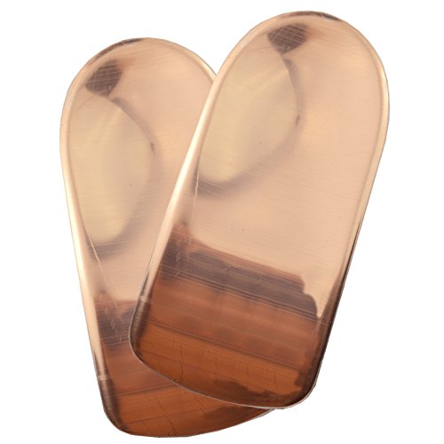 Semelles orthopédiques bronze cuivré Original Copper Heeler inserts chaussures homme femme