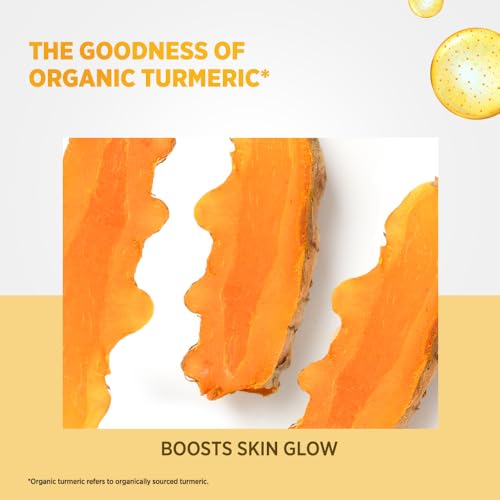 Image of Himalaya Turmeric Serum Cream | Niacinamide + Glycolic Acid + Vitamin E | Clears dark spots for glowing skin in 1 week | 50gm