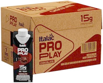 Pack Proplay Bebida Láctea UHT Chocolate 15g de proteínas 250ml -...