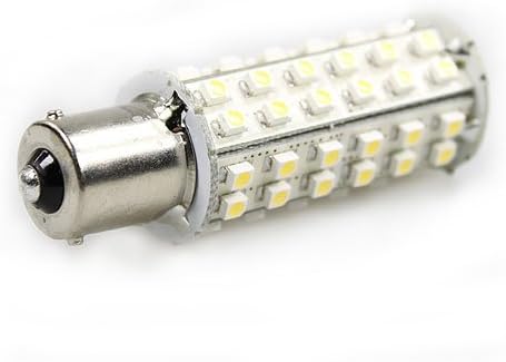 Navigation Light with Photo Sensor Bayonet Single Contact 1156 1141 Ba15s 60 LED Smd3825 3 Watt 280 Lumen Warm Wihte, By Ledwholesalers 1475dww