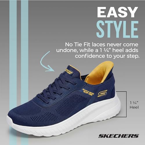 Image of Skechers Men's Hands Free Slip-ins BOBS Sport Squad Chaos - Solid Step Shoe