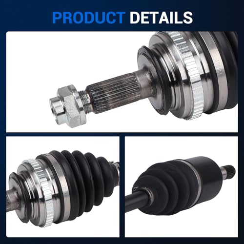 Autoround 664060 CV Axle Shaft Assembly Compatible with Honda Civic 1988-2005/ CRX 1988-1991/ Civic del Sol 1993-1997, Acura EL 1997-2005, Front Left Driver Side, Replace# 44011S04010 by Autoround - Image 5