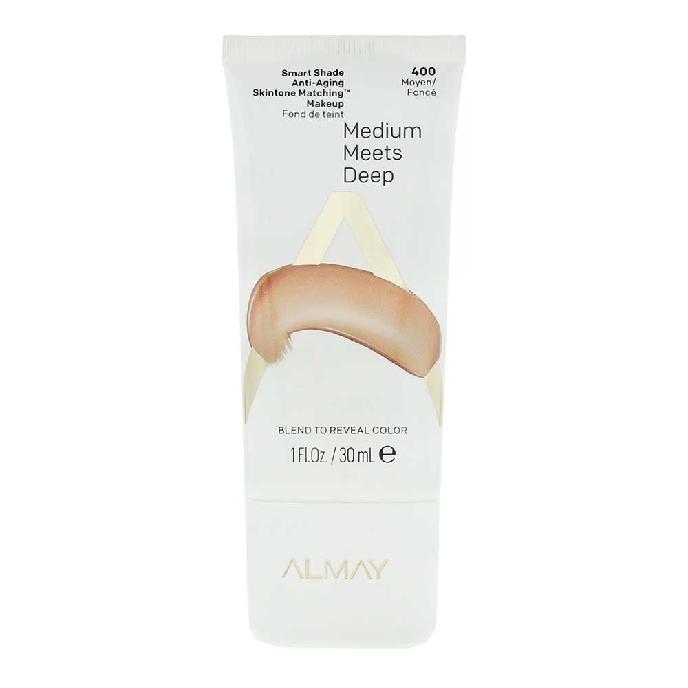 Almay Smart Shade Anti-Aging Skintone Matching Makeup, Hypoallergenic, Cruelty Free, Oil Free, -Fragrance Free, Dermatologist Tested Foundation with SPF 20, 1oz
