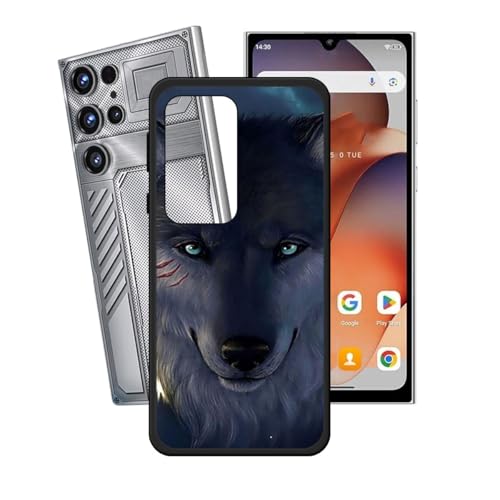 LCEHTOGYE �K�p Oukitel C61 GT�p�P�[�X�A�K�p Oukitel C61 GT (6,88")�ƌ݊����̂��钴���^�u���b�N�\�t�gTPU�V���R���Q���P�[�X�ی�J�o�[- LH97