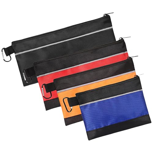 多機能電気技師ツールオーガナイザー広口バッグポーチ小型収納袋修理ハードウェアオーガナイザー