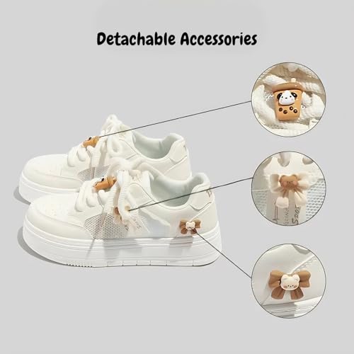 Bunny Kitty Bear Dog Platform Shoes Fashion Chunky Sneaker Casual Aesthetic Walking Dance Shoes Breathable Mesh2