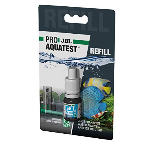 JBL PROAQUATEST pH 7.4-9.0 REFILL, white / transparent / black
