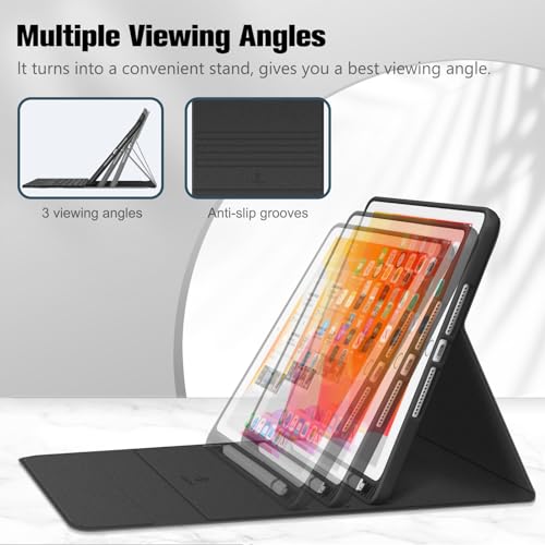 Fintie Tastatur Hülle für iPad der 9., 8. und 7. Generation