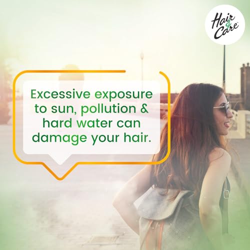 Hair & Care Damage Repair Non-Sticky Hair Oil with Aloe Vera, Olive Oil & Green Tea, 300 ml - Image 5