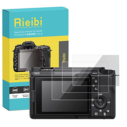 Rieibi (3 Packs) ZV-E1 Screen Protector for Sony ZVE1 Camera (for accessories)