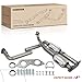 A-Premium Catalytic Converter Kit Direct-Fit Compatible with Chevrolet Tahoe, C1500, C2500 Suburban, C2500 & GMC Yukon, K1500, K1500/K2500 Suburban, K2500 & Cadillac Escalade, 5.7L, EPA Compliant