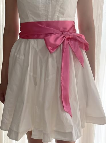 Wedding Satin Sash Belt Bridal Bow Sash4