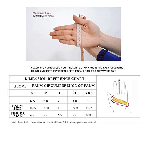 Handschuhe Echte Leder-Handschuhe weiche Warmer Touch Screen Handschuhe Thick einen.Kreislauf.durchmachentreibende Fäustlinge (Color : Snake Texture, Gloves Size : M)