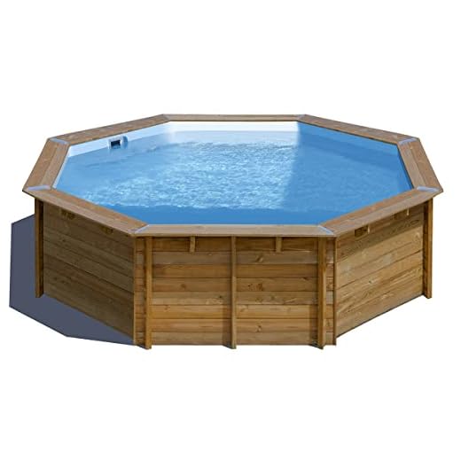 Gre Piscina Redonda Madera Violette 2 500X127 Cm 800003