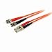 StarTech.com 7m Fiber Optic Cable - Multimode Duplex 62.5/125 - LSZH - LC/ST - OM1 - LC to ST Fiber Patch Cable (FIBLCST7) Orange